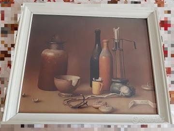 Proferio Grossi stampa natura morta 1970