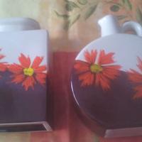 Coppia vasi in ceramica