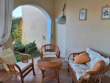 Trilocale con giardino a 100 mt dalla spiaggia