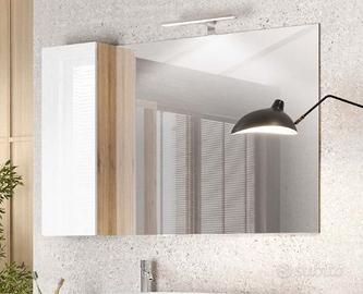 specchio bagno con armadietto integrato 