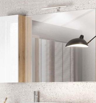 specchio bagno con armadietto integrato 