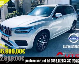Volvo XC90 B5 (d) hybrid AWD7 posti PELLE TELECAM