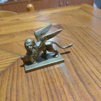 Leone di San Marco Alato in Ottone - Vintage Venez