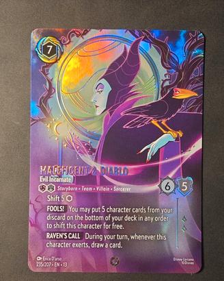 collezione carte  Disney Lorcana Enchanted