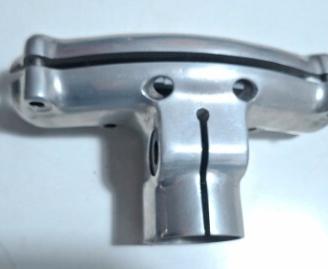 Supporto manubrio alluminio Vespa 125 Faro basso d