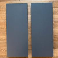 2 Mensole in legno grigio