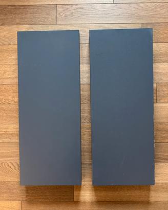 2 Mensole in legno grigio