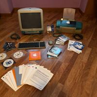 Apple iMac G3 Bondi Blue + Epson, accessori e sw