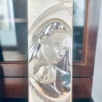 Quadro sacro icona madonna con bambino