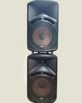 Coppia Casse Attive Prosound 15N   woofer da 39 cm