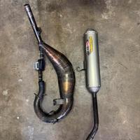 Marmitta originale Valenti 50cc