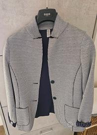 Blazer pied de poule bianco/blu marca il vento e l