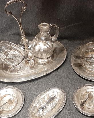 set argenteria Italiana ( meta' 20mo sec.) 
