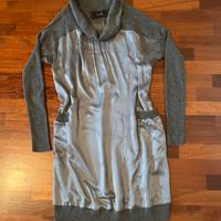 Abito Caractere in seta e cachemire taglia IT 46