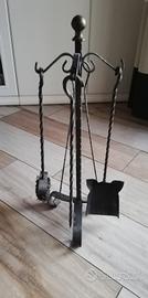 Set attrezzi camino