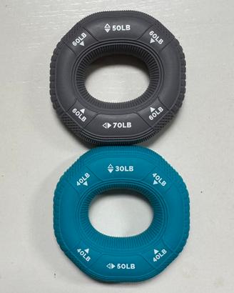 Set 2 grip ring da 30 lb a 70 lb hand grip gripper