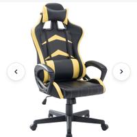  Sedia racing gaming in pvc e nylon 