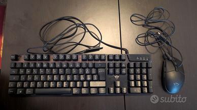 Tastiera GXT 100% + Mouse GXT Trust