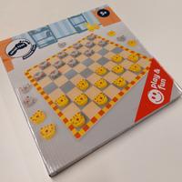 gioco bambini - dama in legno