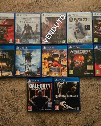 Giochi PS4 PS5 - Ac Valhalla e FIFA23 SIGILLATI