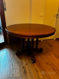 Tavolo rotondo allungabile