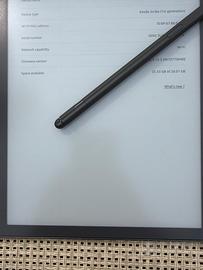 Kindle scribe prima generazione 26 gb