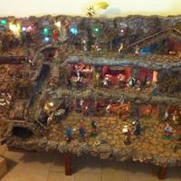 Presepe completo artigianale