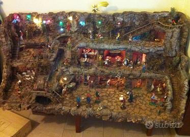 Presepe completo artigianale