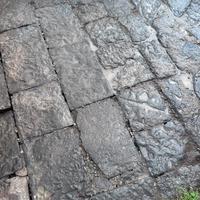 Pavimento in basolato, pietra vulcanica per ville