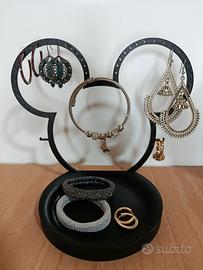 Portagioie e porta orecchini elegante Topolino 