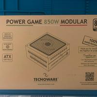 Tecnoware Alimentatore Modulare 850W 80 Plus Gold