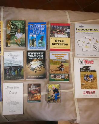 cataloghi libri metal detector garrett whites fish