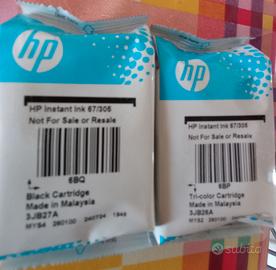Coppia di cartucce stampante HP link 67/305