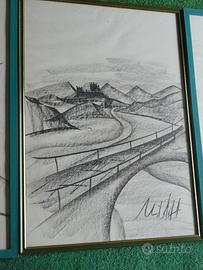 Grande quadro Oggetto d'arte firmato dall'artista