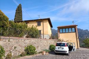 Panoramica Villa + dependance + oliveta