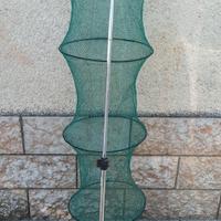 Nassa pesca + porta nassa + fodero canne