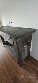 Consolle Design Unica - Stile Banco da Lavoro in L