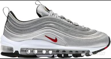 NIKE AIR MAX 97 SILVER STOCK ORIGINALI da 36 a 46