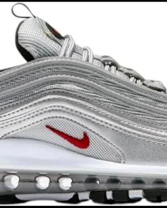 NIKE AIR MAX 97 SILVER STOCK ORIGINALI da 36 a 46