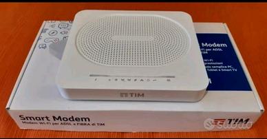 Modem router Tim Smart Technicolor fibra e adsl