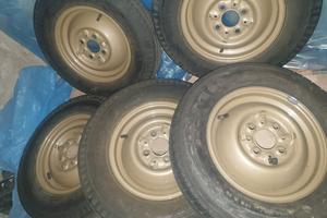 serie completa dia 5 cerchi con pneumatici fiat 