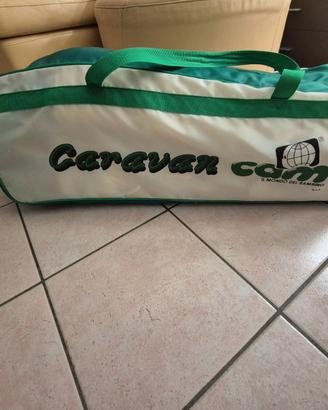 Lettino per campeggio o ad uso viaggio.