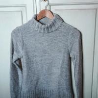 Hollister California maglione a maglia beige tg S