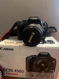Canon EOS 450D + ES-S 18-55 IS