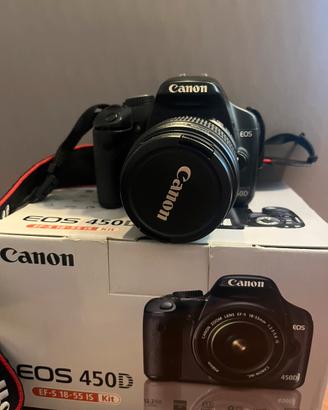 Canon EOS 450D + ES-S 18-55 IS