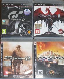 GIOCHI PLAY STATION TOTALE 4 PZ ORIGINALI PS3