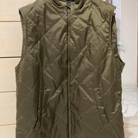 Gilet Barbour trapuntato verde
