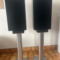 casse altoparlanti 3 vie Tecnics e stand