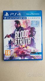 Blood & Truth per ps4 VR.