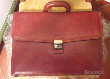 Borsa Cartella da lavoro Vera Pelle Vero Cuoio